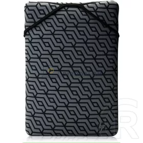   HP Reversible 15,6" laptop táska / tok, fekete-szürke (geometrikus minta)