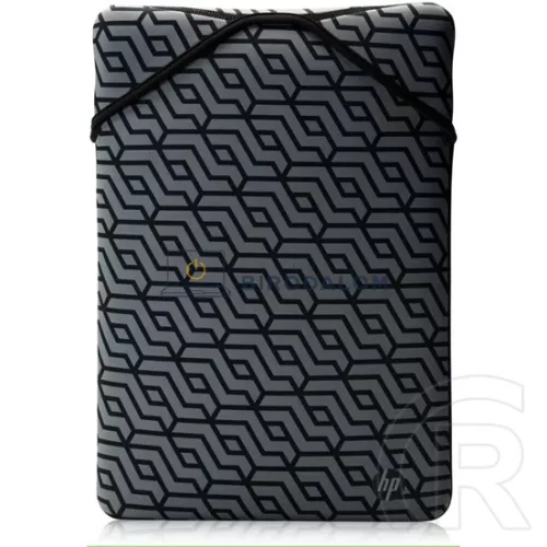 HP Reversible 15,6" laptop táska / tok, fekete-szürke (geometrikus minta)