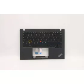   Lenovo ThinkPad T14s Gen 2, T14s Gen 2 Intel gyári billentyűzet (HU kiosztás, háttérvilágítással), fekete