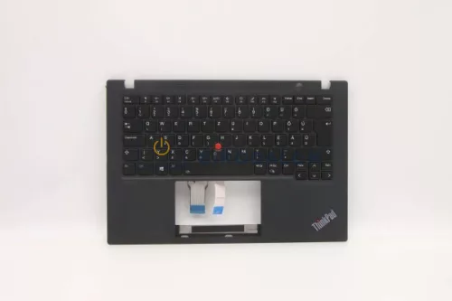Lenovo ThinkPad T14s Gen 2, T14s Gen 2 Intel gyári billentyűzet (HU kiosztás, háttérvilágítással), fekete