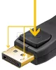 Goobay DisplayPort 1.4 kábel, 3m, 8K@60Hz / 4K@144Hz, 32,4 Gbit/s