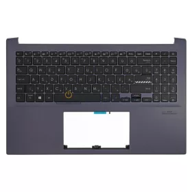   Asus 90NB0UT2-R31HU0 gyári billentyűzet felső fedéllel (HU kiosztás, háttérvilágítással), fekete