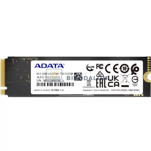 ADATA Legend 710 512GB M.2 2280 NVMe SSD