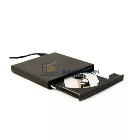 Gembird külső USB DVD-RW meghajtó, fekete