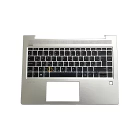   HP ProBook 440 G6, 445 G6, 440 G7, 445 G7 series gyári billentyűzet (HU kiosztás, háttérvilágítással), ezüst