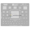 AMAOE BGA Reballing Stencil Készlet 13in1 (APL0256) MacBook A1534 A1706 A1707 A2159 CPU/SSD/T2/EC/WiFi IC chip újragömbölyöző sablonkészlet