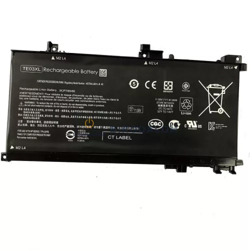 HP Pavilion 15-BC, 15-CE sorozat, HP Omen 15-AX000 sorozat OEM laptop akkumulátor 11.55V 5150mAh