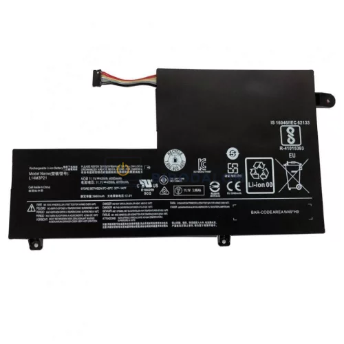 Lenovo IdeaPad 300S, 310S, 500S, 510S, Flex 3, Flex 4, Yoga 500, S41, Edge 2 OEM laptop akkumulátor,