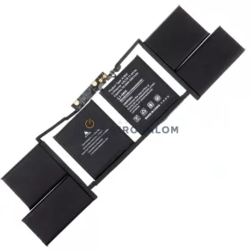 Apple MacBook Pro 15" Touch A1707 (Late 2016, Mid 2017) OEM laptop akkumulátor 11.4V 6667mAh