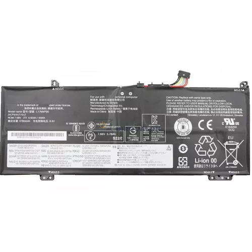Lenovo Flex 6-14ARR, Flex 6-14IKB, IdeaPad 530S-14ARR, 530S-14IKB, 530S-15IKB, Yoga 530-14ARR, Yoga 530-14IKB OEM laptop akkumulátor, 7.68V 5780mAh (45Wh)