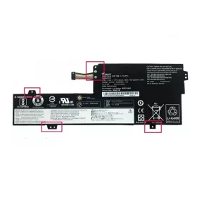   Lenovo IdeaPad 320S-13IKB, Yoga 720-12IKB, 330-11IGM, Flex 6-11IGM, 320-11, 520-12, Xiaoxin 7000-13 OEM laptop akkumulátor, 11.52V 3166mAh (36Wh)