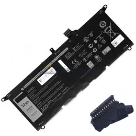 Dell XPS 13 9370, 9380, 7390, Inspiron 5390, 5391, 7490, Vostro 5390, Latitude 3301 gyári laptop akk