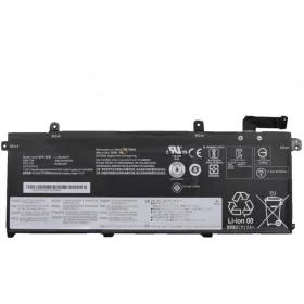   Lenovo ThinkPad T490, T495, T14 Gen 1-2, T15 Gen 1, P43S, P14s OEM laptop akkumulátor, 11.55V 4372mAh (51Wh)