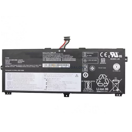 Lenovo ThinkPad X390 Yoga OEM laptop akkumulátor, 11.55V 4372mAh (51Wh)