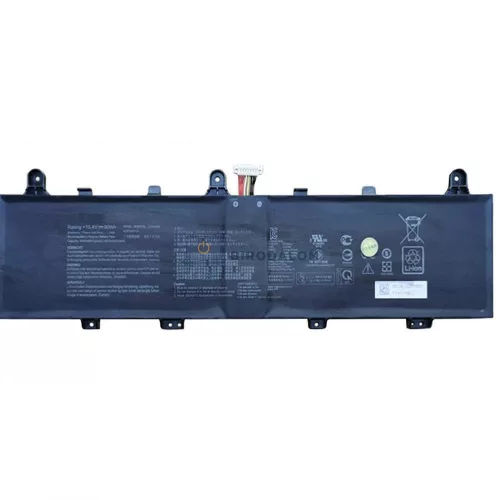Asus ROG Zephyrus Duo 15 GX550, TUF Gaming A15 FA506, A17 FA706, F15 FX506, FX566, FX766 OEM laptop akkumulátor, 15.4V 5675mAh (90Wh)