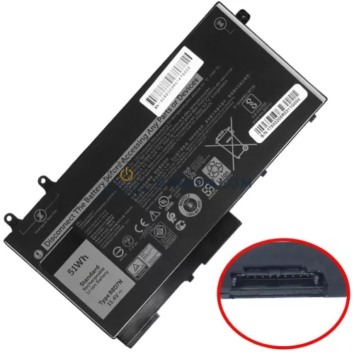 Dell Latitude 5400, 5410, 5500, 5510, 5501, Precision 3540, 3550, Inspiron 7590, 7591 11.4V 51Wh OEM