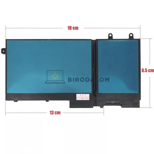 Dell Latitude 5400, 5410, 5500, 5510, 5501, Precision 3540, 3550, Inspiron 7590, 7591 11.4V 51Wh OEM