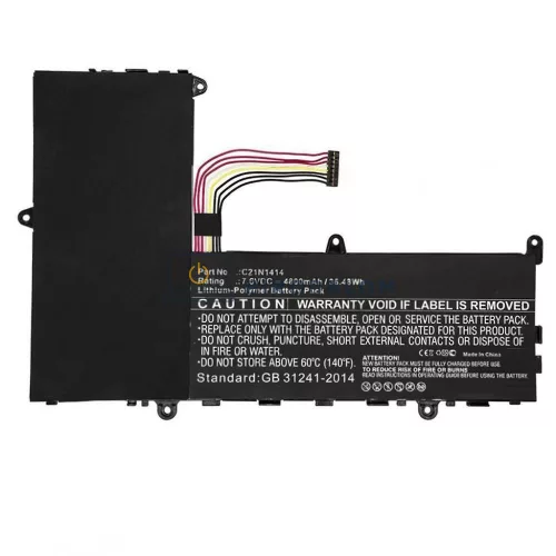 Asus EeeBook X205T, X205TA, F205TA OEM laptop akkumulátor, 7.6V 4900mAh (38Wh)