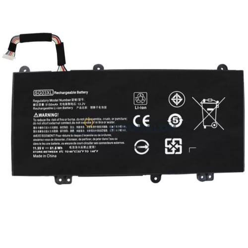 HP Envy 17-U000, M7-U000, M7-U009DX, M7-U109DX, 17t-U100 OEM laptop akkumulátor, 11.55V 61.6Wh