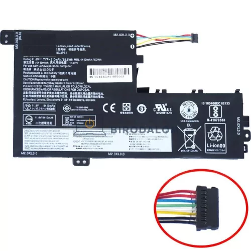 Lenovo Yoga 520-14IKB, Flex 5-1470, IdeaPad 320S-15IKB, 520S-14IKB OEM laptop akkumulátor, 11.4V 451