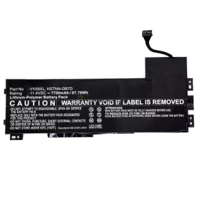   HP ZBook 15 G3, ZBook 15 G4, ZBook 17 G3 Mobile Workstation OEM laptop akkumulátor 11.4V 7500mAh