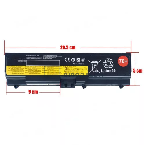 Lenovo ThinkPad T430, T430i, T530, L430 11.1V 4400mAh OEM laptop akkumulátor