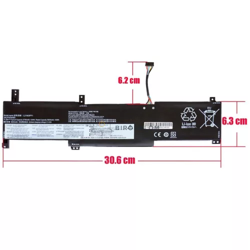 Lenovo IdeaPad 1 14IJL7, IdeaPad 1 14IAU7, IdeaPad 1 15IAU7, IdeaPad 1 14ADA7, IdeaPad 1 15ADA7 11.25V 735mAh (42Wh) OEM