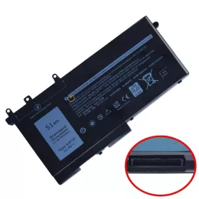 Dell Latitude 5280, 5480, 5490, 5580, 5590, 5491, 5591, Precision 3520, 3530 gyári laptop akkumuláto