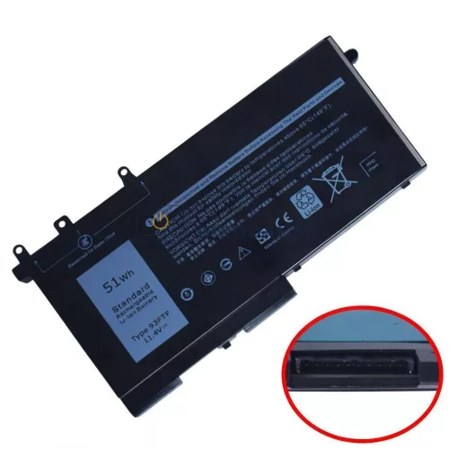 Dell Latitude 5280, 5480, 5490, 5580, 5590, 5491, 5591, Precision 3520, 3530 gyári laptop akkumuláto