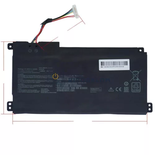 Asus VivoBook 14 E410MA, L410MA, E410KA, E510MA, E510KA, F414MA, L510MA, R522MA OEM laptop akkumulát
