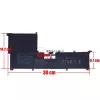 Asus ZenBook 3 Deluxe UX490, UX490U, UX490UA, UX490UA-1A, UX490UA-1C OEM laptop akkumulátor 7.7V 6005mAh (46Wh)