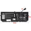Dell XPS 13 9300, 9310, 9380 OEM laptop akkumulátor, 7.6V 6500mAh (52Wh)