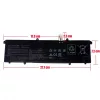 Asus VivoBook S13, S14, S15, 16X M1603QA, D533, X321 sorozat OEM laptop akkumulátor 11.55V 4329mAh (50Wh)
