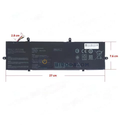 Asus ZenBook Flip 13 UX362, UX362F, UX362FA, Q326FA OEM laptop akkumulátor, 11.55V 4335mAh (50Wh)