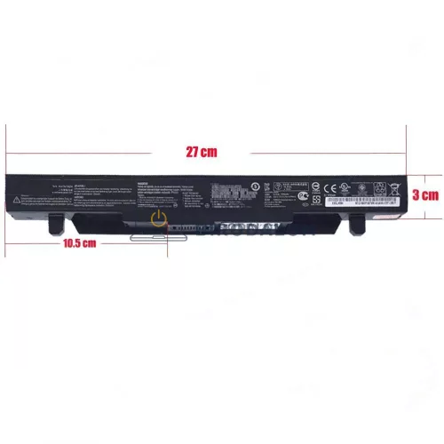 Asus ROG GL552, GL552J, GL552JX, GL552V, GL552VW, FX-PLUS4200, ZX50VW gyári laptop akkumulátor, 14.4