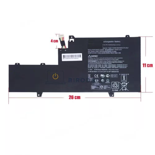 HP EliteBook x360 1030 G2, 1GY29PA, 1GY30PA, 1GY31PA 11.55V 4935mAh OEM laptop akkumulátor
