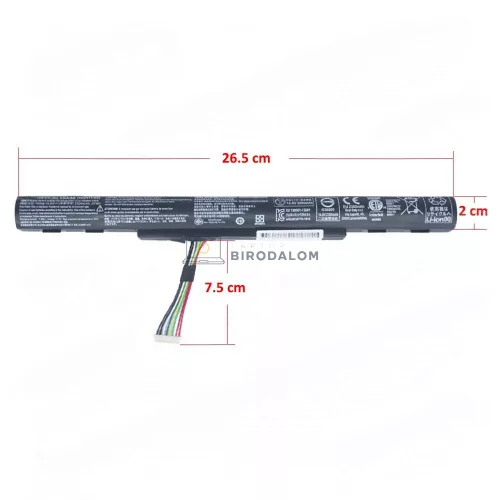 Acer Aspire E5-522-64T9, Aspire E5-422, Aspire E5-422-41ME, Aspire E5-422-89L1, Aspire E5-422-89RF 14.4V 2200mAh (30Wh) 