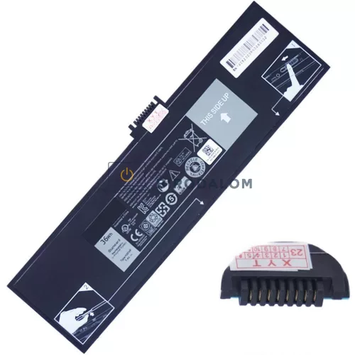 Dell Venue 11 Pro 7130, 7139, 7140 OEM laptop akkumulátor, 7.4V 4855mAh (36Wh) 2-cellás