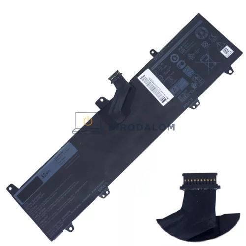 Dell Inspiron 11 3162, 3164, 3168, 3169, 3179, 3180, 3185 gyári laptop akkumulátor, 7.6V 4013mAh (32