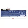 Acer Aspire M3, M5-581TG, M5-581T, M5-481TG, M5-481T, Timeline Ultra M3-581TG OEM laptop akkumulátor