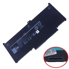 Dell Latitude 5300, 5310, 7300, 7400, Inspiron 7306 2-in-1 OEM laptop akkumulátor, 7.6V 7500mAh (60W