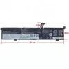 Lenovo IdeaPad Gaming 3-15IMH05, Gaming 3-15ARH05, Gaming 3i OEM laptop akkumulátor, 11.4V 4000mAh (