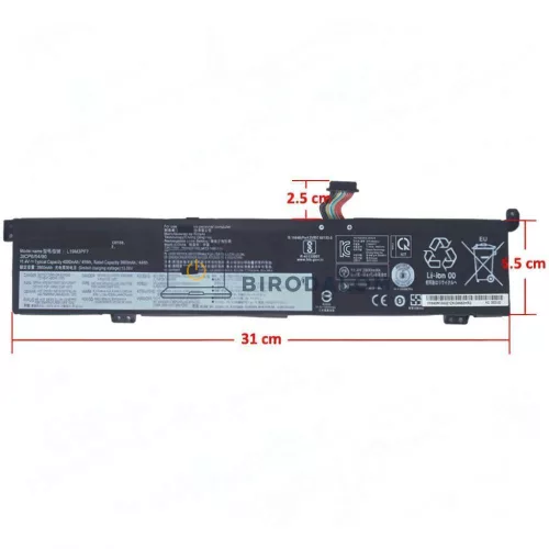 Lenovo IdeaPad Gaming 3-15IMH05, Gaming 3-15ARH05, Gaming 3i OEM laptop akkumulátor, 11.4V 4000mAh (
