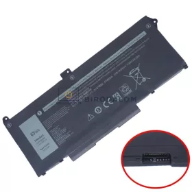   Dell Latitude 5420, 5520, Precision 3560 OEM laptop akkumulátor, 15.2V 4140mAh (63Wh) 4-cellás