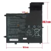 Asus ZenBook Flip S UX370UA, UX370F, Q325UA OEM laptop akkumulátor 7.7V 5025mAh (39Wh)