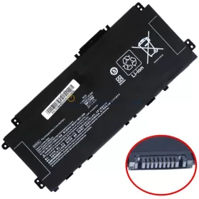 HP Pavilion x360 13-BB, 14-DV, 14M-DW, 14-DK, 14-EC, 15-EH OEM laptop akkumulátor, 11.55V 3560mAh (4
