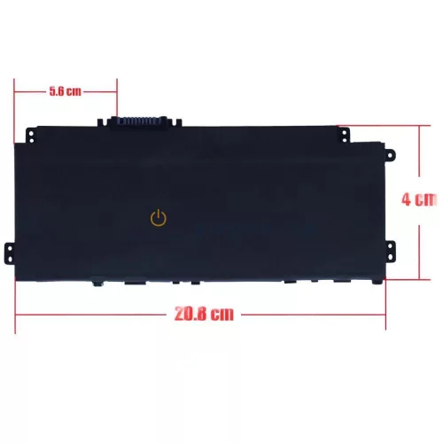 HP Pavilion x360 13-BB, 14-DV, 14M-DW, 14-DK, 14-EC, 15-EH OEM laptop akkumulátor, 11.55V 3560mAh (4