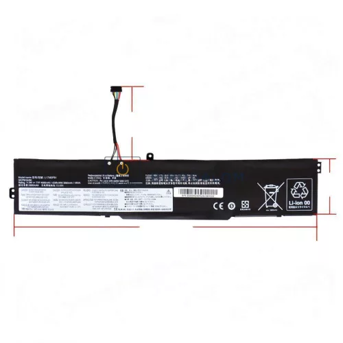 Lenovo IdeaPad 330-15ICH 81FK, 330-17ICH 81FL OEM laptop akkumulátor, 11.34V 4000mAh (44Wh) 3-cellás