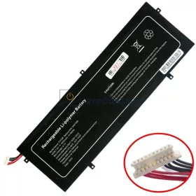   Peaq Notebook Slim S130, Jumper EZbook 3 Pro OEM laptop akkumulátor 7.6V 4600mAh (34.96Wh)