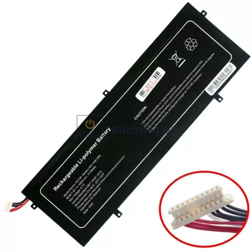Peaq Notebook Slim S130, Jumper EZbook 3 Pro OEM laptop akkumulátor 7.6V 4600mAh (34.96Wh)